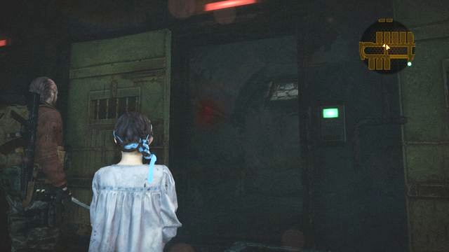 After you open the cells, at the upper floor, in the control room, in the second cell on the left - Insect Larvae (Natalie) - Penal Colony - Resident Evil: Revelations 2 - Game Guide and Walkthrough