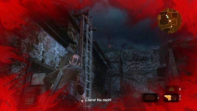 After you climb to the roof, you still need to watch out for the chasing opponents. - Important choice - Pedro - Resident Evil: Revelations 2 - Game Guide and Walkthrough