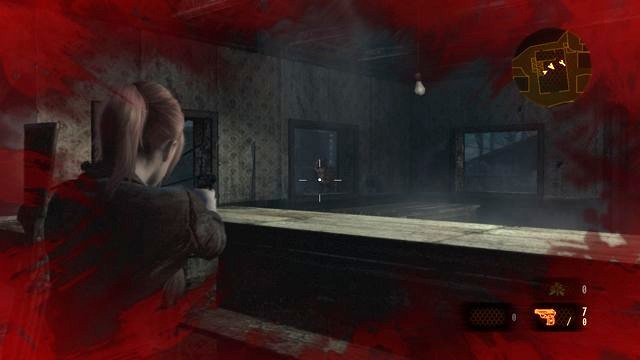 Use the pistol to shoot at the enemies that are still outside and leave the shotgun for close quarters. - Disable the alarm - Contemplation- Claire - Resident Evil: Revelations 2 - Game Guide and Walkthrough
