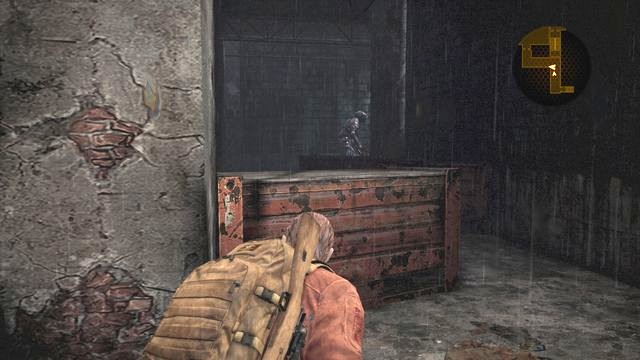 In the narrow passage outside (see the screenshot) you encounter another mutant - Go to the tower - cont. - Contemplation - Barry - Resident Evil: Revelations 2 - Game Guide and Walkthrough