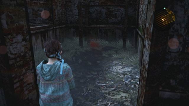 At the fishing village, go to the fuel depot - Insect larvae (Natalie) - Contemplation - Resident Evil: Revelations 2 - Game Guide and Walkthrough