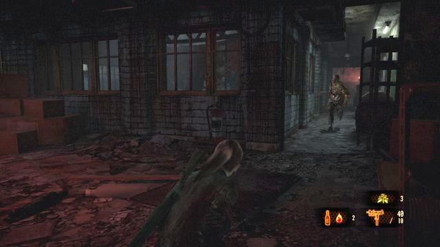 The enemies will attack you from the corridors from both sides. Dont forget to search the rooms that youve unlocked. - Find Neil - Judgement - Claire - Resident Evil: Revelations 2 - Game Guide and Walkthrough