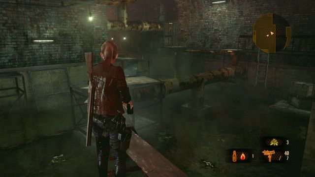 You will reach the place shown in the picture above - Get through the sewers - Judgement - Claire - Resident Evil: Revelations 2 - Game Guide and Walkthrough