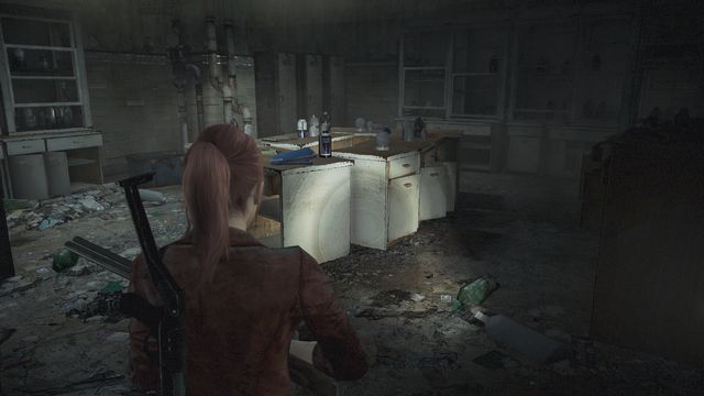 In the first Factory, on the first floor, in one of the rooms (on the left) that opens when the enemies run out (after you take the key from the hawk room) - Judgement - Claire - Documents - Resident Evil: Revelations 2 - Game Guide and Walkthrough