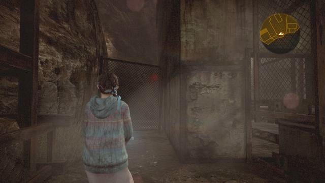 When in the mine, approach the left side of the warehouse in which you find the power box - Insect larvae (Natalie) - Judgement - Resident Evil: Revelations 2 - Game Guide and Walkthrough