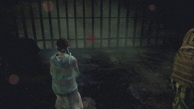 After entering the sewage farm (the place with four sluice gates), go downstairs - Insect larvae (Natalie) - Judgement - Resident Evil: Revelations 2 - Game Guide and Walkthrough