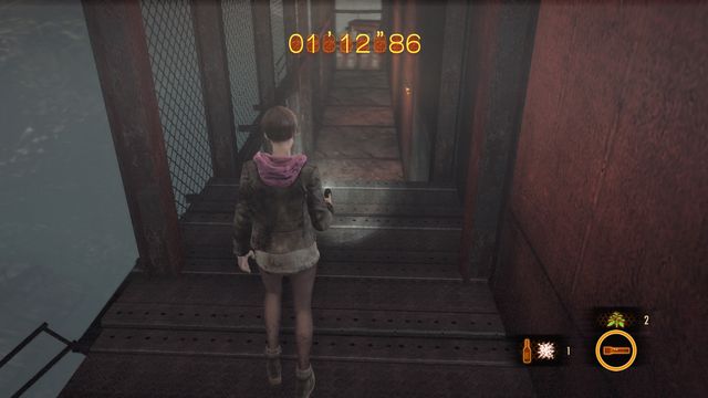 Unlock two platforms for Claire... - Run from the monument - countdown - Metamorphosis - Claire - Resident Evil: Revelations 2 - Game Guide and Walkthrough