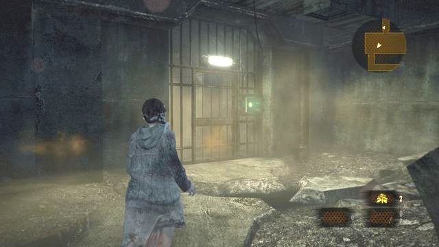 After restoring electricity, previously closed gate will become open. - Follow Alex underground - Metamorphosis - Barry - Resident Evil: Revelations 2 - Game Guide and Walkthrough