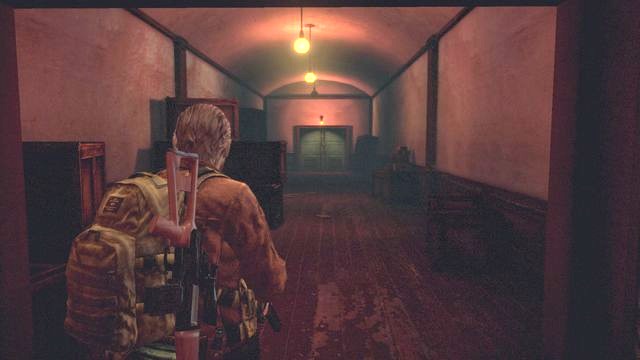 Door that lead to secret laboratory. - Find Alex - Metamorphosis - Barry - Resident Evil: Revelations 2 - Game Guide and Walkthrough