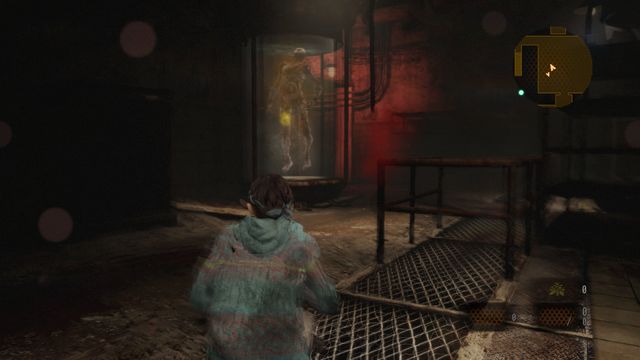 In this room you must go to the previously avoided door (on the right) - Find Alex - Metamorphosis - Barry - Resident Evil: Revelations 2 - Game Guide and Walkthrough
