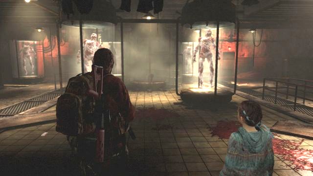 Breaking the glass will result in necessity to fight enemies. - Find Alex - Metamorphosis - Barry - Resident Evil: Revelations 2 - Game Guide and Walkthrough