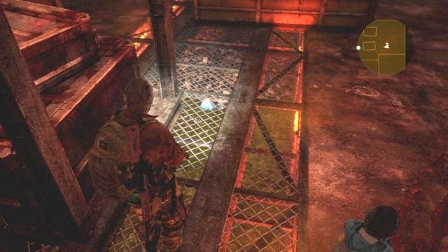 In the place where you fight three waves of enemies, on the second level - Metamorphosis - Barry - Tower emblems - Resident Evil: Revelations 2 - Game Guide and Walkthrough