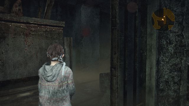 On the lower level of mines, when activating the ventilation - Insect larvae (Natalie) - Metamorphosis - Resident Evil: Revelations 2 - Game Guide and Walkthrough