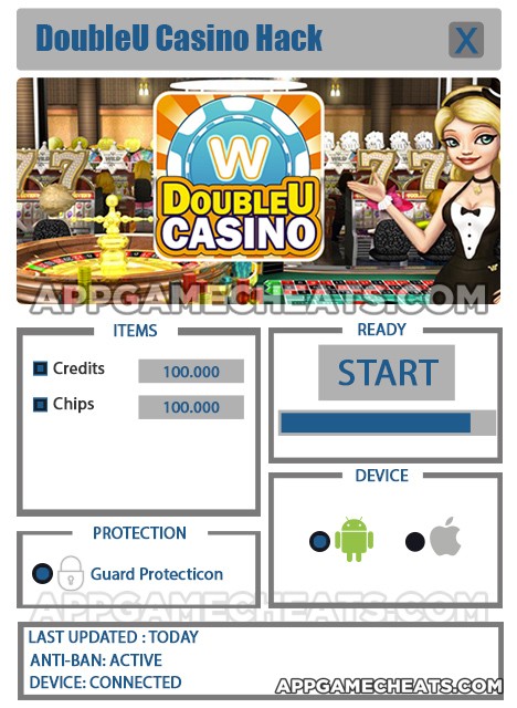 DoubleU Casino Hack for Credits Chips