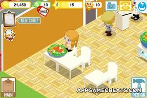 Cheat codes for restaurant story game