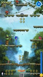 Sonic Jump Fever Hack Unlimited rings, red star rings, energy