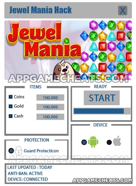 jewel mania level 51 cheat