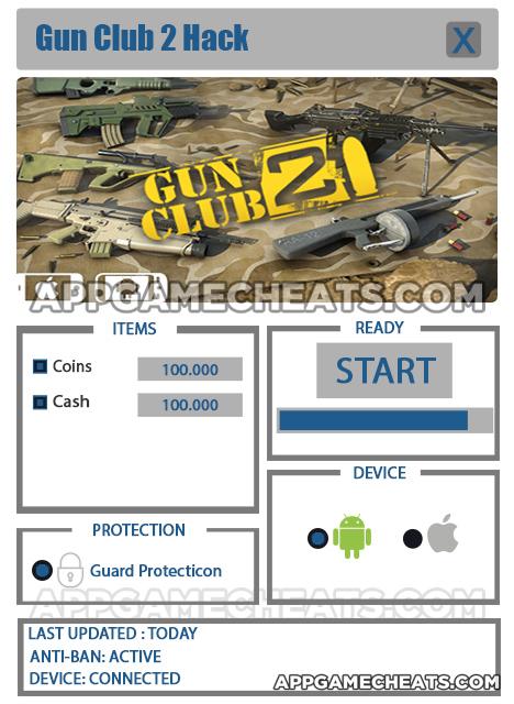 Gun Club 2 Hack for Cash and Coins