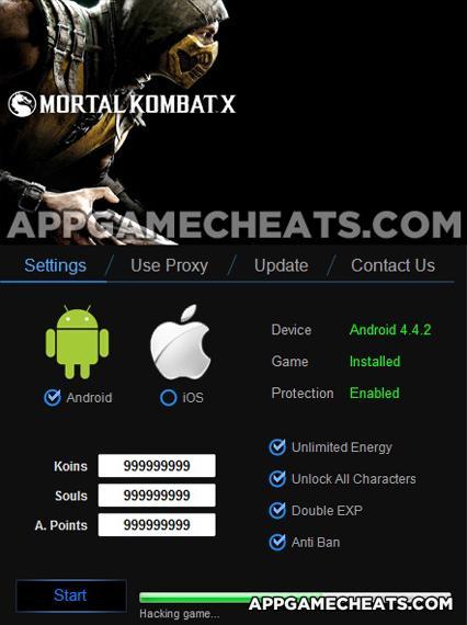 Mortal Kombat X Hack