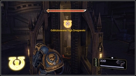 On the next floor kill goblins, and check yellow container [1] - 3 - Rim of the Beast - Walkthrough - Warhammer 40,000: Space Marine - Game Guide and Walkthrough