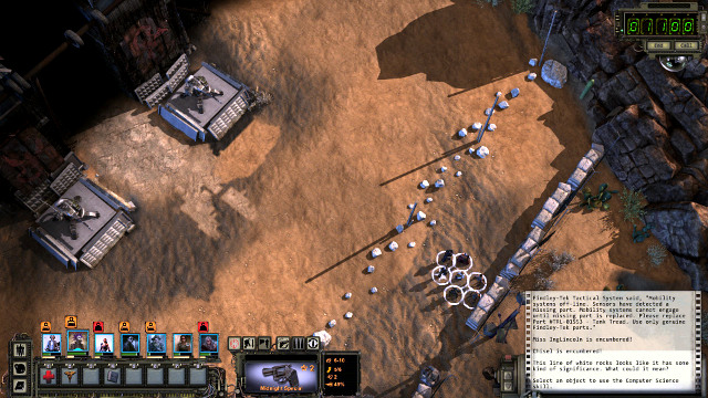 The stones delineate the safe zone - The Prison - Prison - locations - Wasteland 2 - Game Guide and Walkthrough