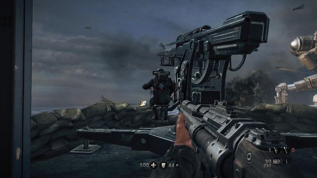 The first turret - Deathsheads Compound - Main missions - Wolfenstein: The New Order (coming soon) - Game Guide and Walkthrough