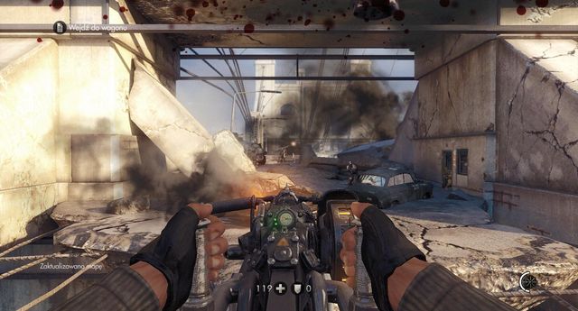 Kill the enemies with the gun - Gibraltar Bridge - Main missions - Wolfenstein: The New Order - Game Guide and Walkthrough