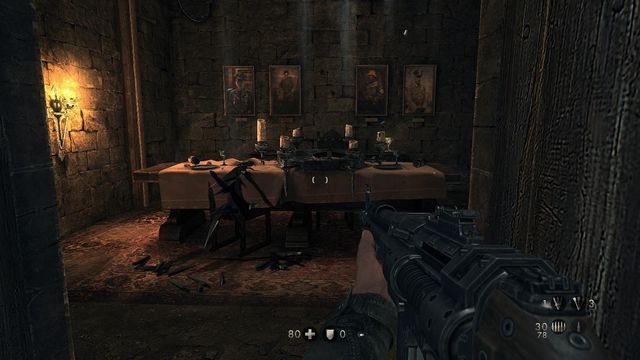 There is a cup in this room - Deathsheads Compound - Secrets - Wolfenstein: The New Order (coming soon) - Game Guide and Walkthrough