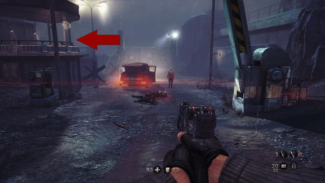 In the building on the right - A New World - Secrets - Wolfenstein: The New Order (coming soon) - Game Guide and Walkthrough