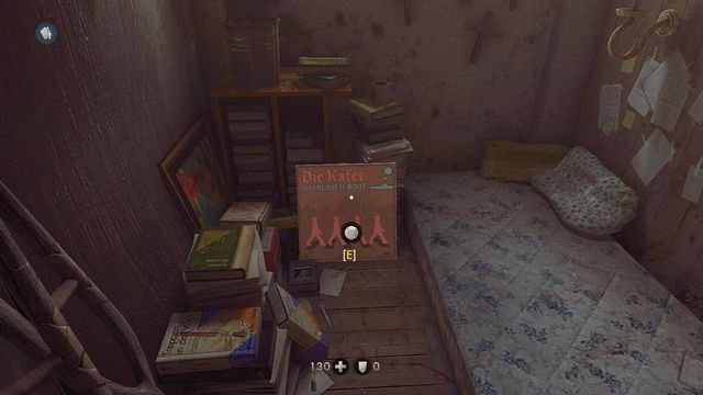 In the small room, there is a plate - The New House - Secrets - Wolfenstein: The New Order - Game Guide and Walkthrough
