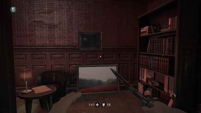 The pistol is in the safe - Belics Camp - Secrets - Wolfenstein: The New Order - Game Guide and Walkthrough
