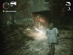 After you get inside the woods full of fireworks and explosions, you'll find a coal car with alarm clock in the corner - Collectibles (DLC) - Alarm clocks - Collectibles (DLC) - Alan Wake - Game Guide and Walkthrough