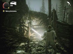 Alarm clock can be found in a small branch on the road with poles and lights - Collectibles (DLC) - Alarm clocks - Collectibles (DLC) - Alan Wake - Game Guide and Walkthrough
