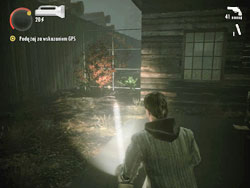After killing the enemy with a chainsaw, go to the left from the shed - Collectibles (DLC) - Alarm clocks - Collectibles (DLC) - Alan Wake - Game Guide and Walkthrough