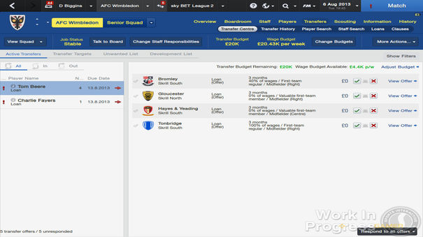 Football Manager 2014 screenshot