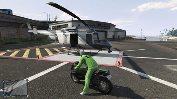 Where to steal a helicopter in GTA Online