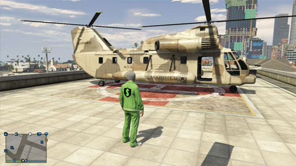 Where to steal a Cargobob helicopter in GTA Online