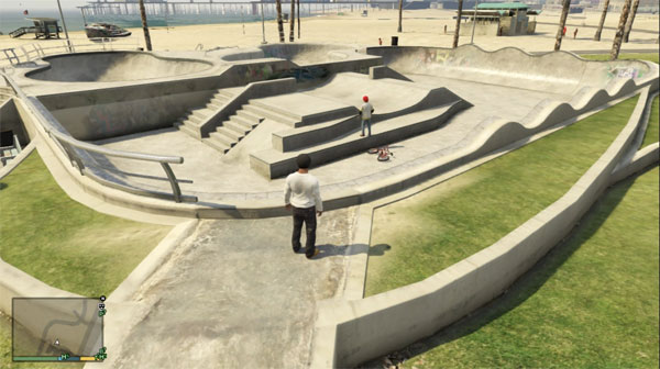 Grand Theft Auto 5 How to Find the Skate Park