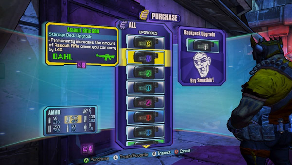 How to increase your ammo capacity in Borderlands 2