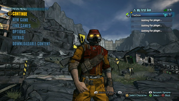 How to change characters in Borderlands 2