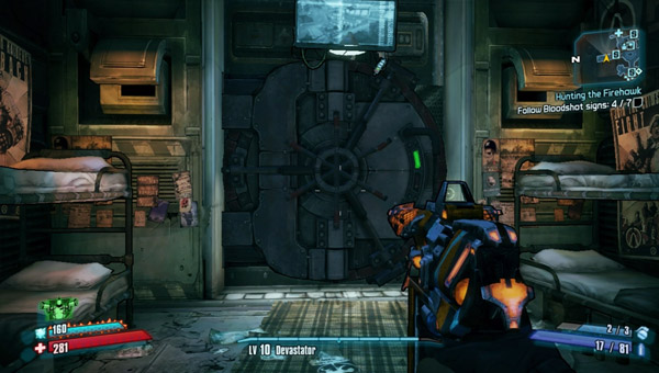 How to access the bank in Borderlands 2