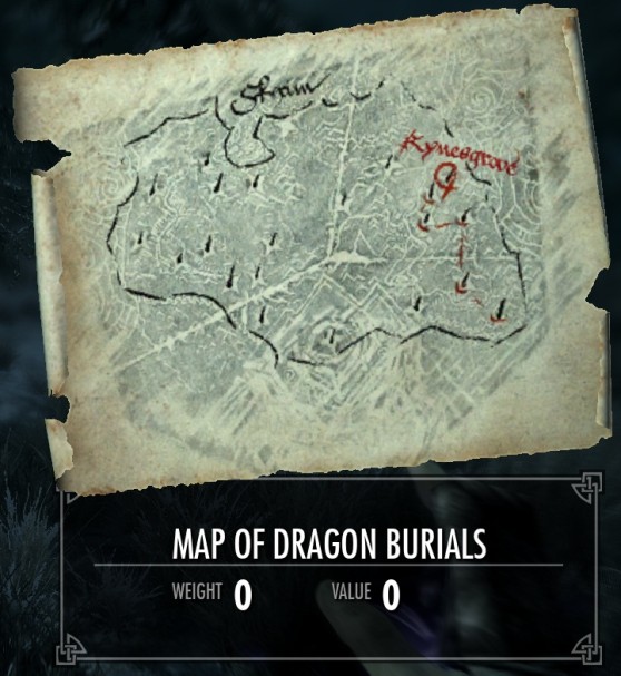 The Elder Scrolls V: Skyrim - Dragon Burial Site Locations