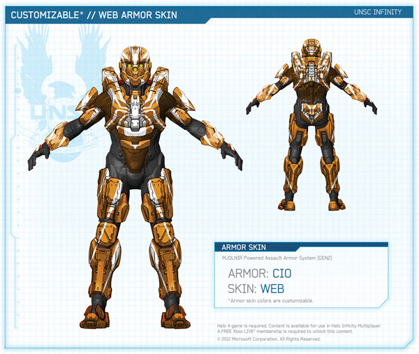 How to get the CIO Armor & Web Skin in Halo 4