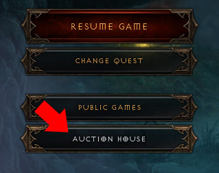 Diablo 3: How to access the Auction House