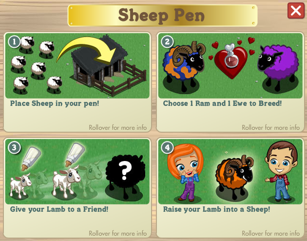 Farmville: How to Breed Sheep