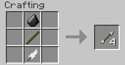 Minecraft: How to make Arrows