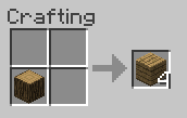 minecraft: creating wooden planks