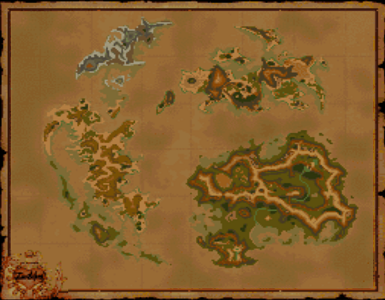 final fantasy ix, gaia map
