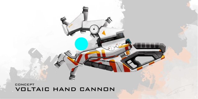 Sanctum 2 Voltaic Hand Cannon