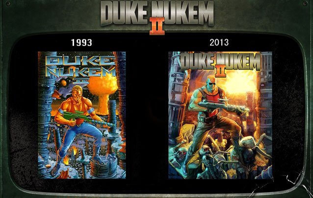 Duke Nukem 2 1993 vs 2013